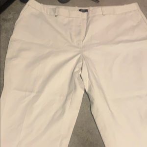 Jones New York grace ankle khaki pants 22w